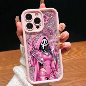 Pink Glitter Phone Case iPhone 16